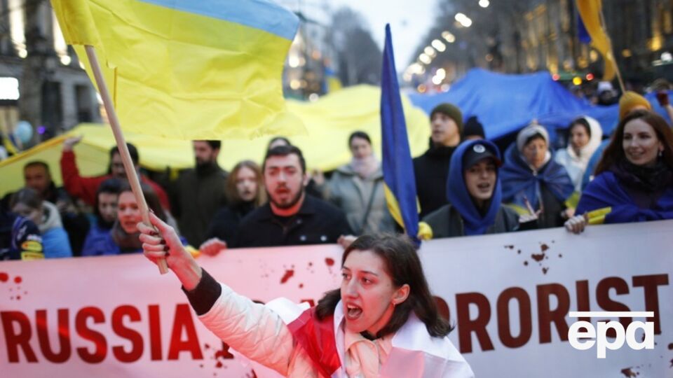 Всемирный конгресс украинцев сообщил о проукраинских акциях в более чем 700 городах мира