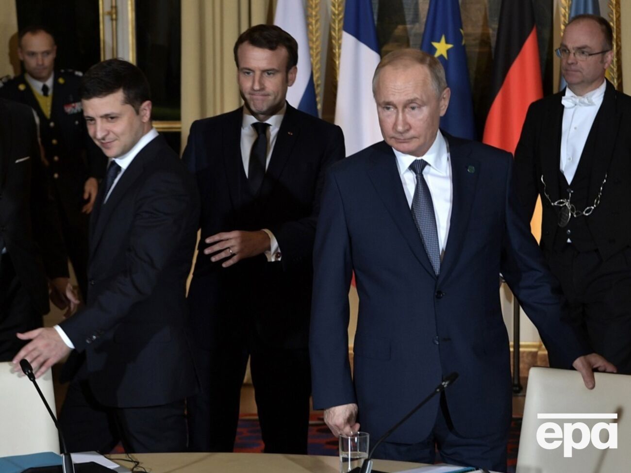 Разговор Зеленского и Путина состоялся в Париже