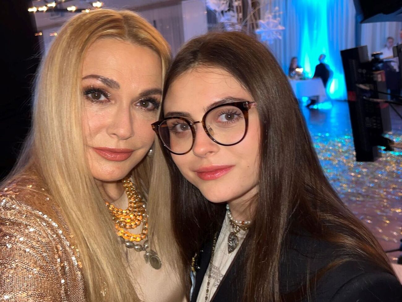 Анна – дочь Ольги Сумской и ее второго мужа Виталия Борисюка