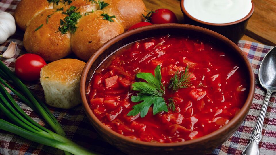 Борщ получится аппетитным на вид и вкусным