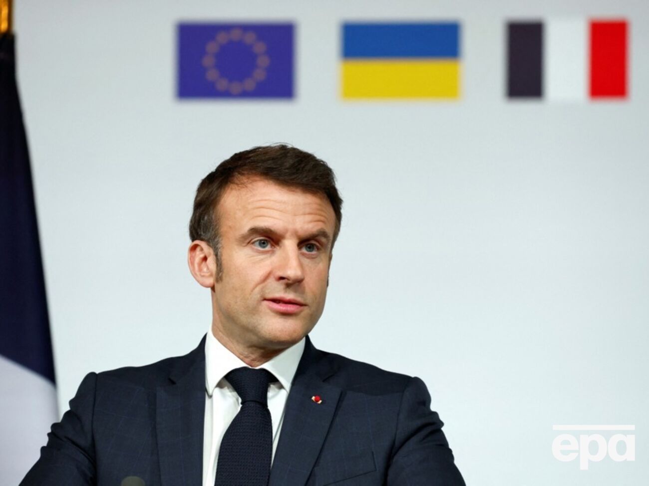 Макрон: Союзники не хотят дать РФ победить в Украине