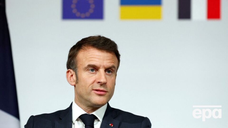 Макрон: Союзники не хотят дать РФ победить в Украине