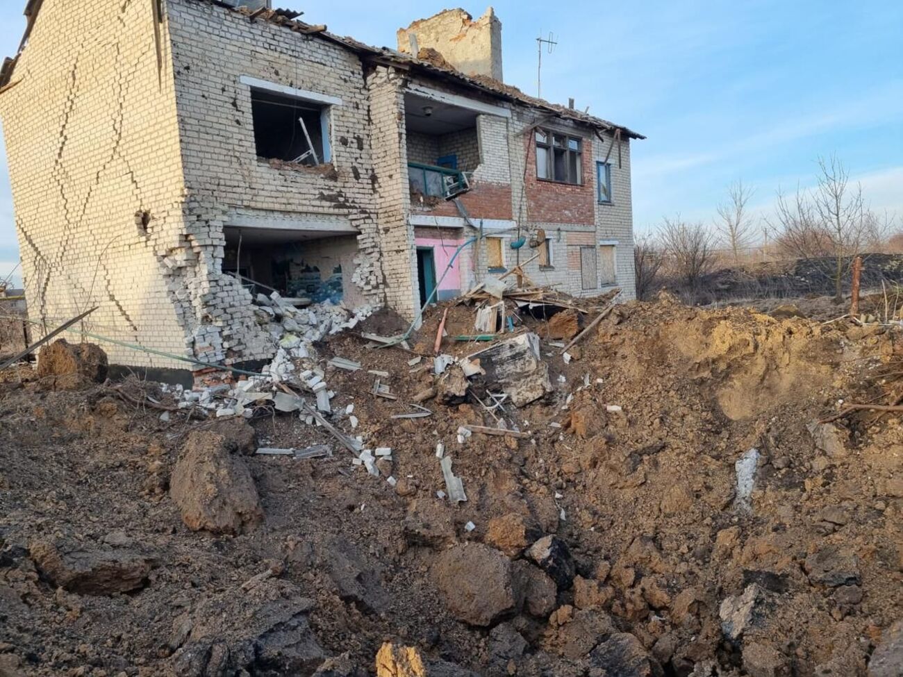 У Часовоярській громаді пошкоджено багатоповерхівку і два приватні будинки