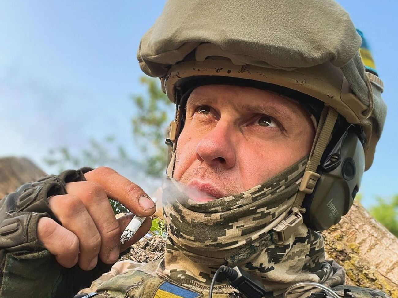 Тритенко отметил, что служит в звании младшего сержанта