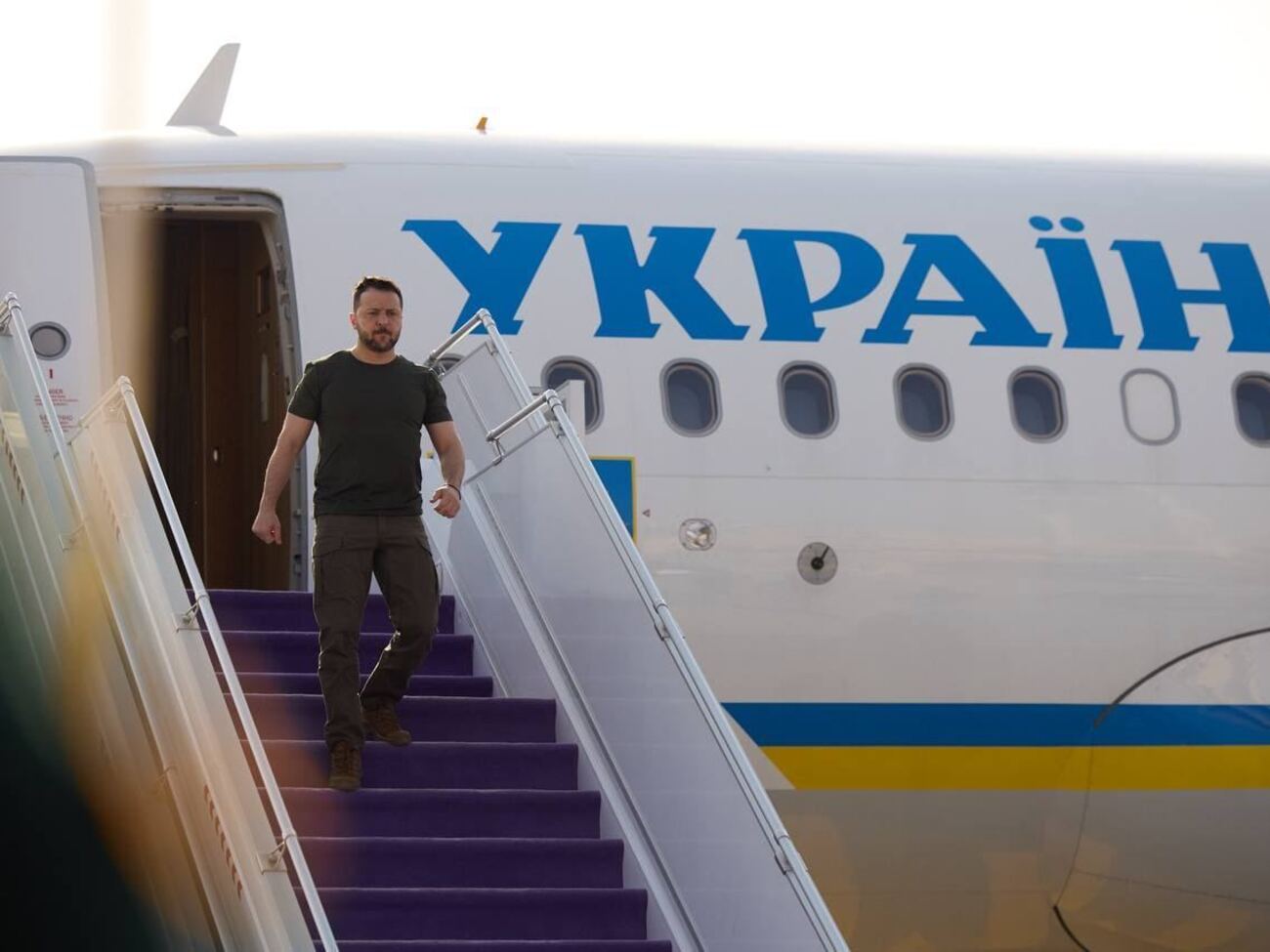 Зеленский 27 февраля совершил визит в Саудовскую Аравию