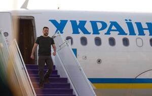 Зеленский 27 февраля совершил визит в Саудовскую Аравию