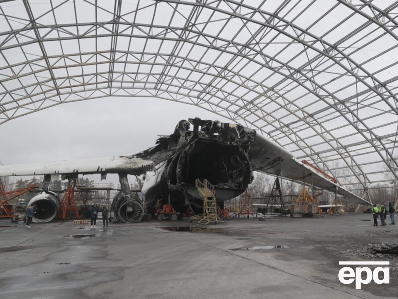 "Мрію" уничтожили в феврале 2022 года