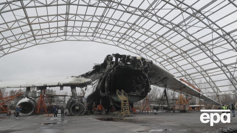 "Мрію" уничтожили в феврале 2022 года