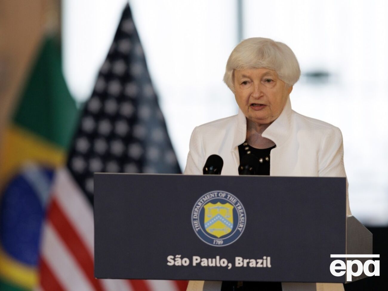 Использование активов для помощи Украине даст понять, что РФ не может выиграть – Йеллен