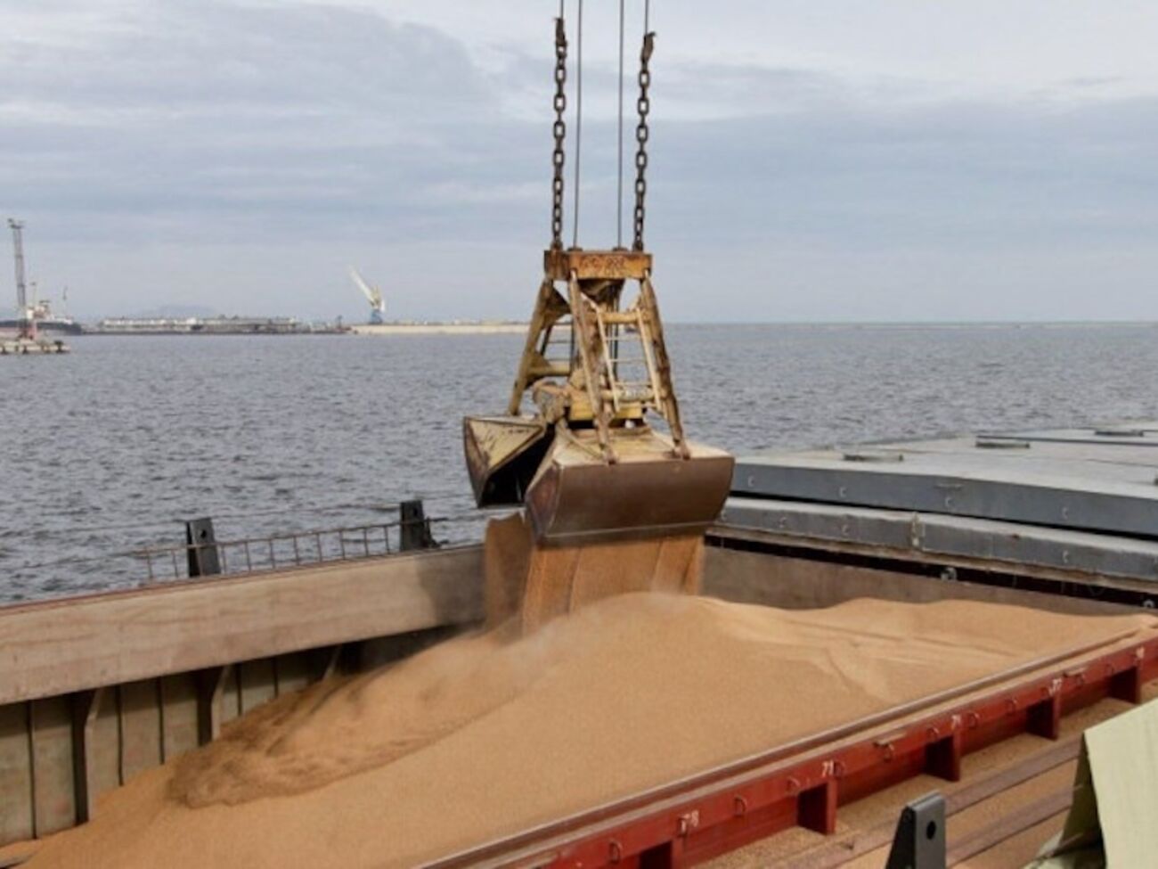 Протягом 2023 року порт окупованого Маріуполя обробив щонайменше 65 суден