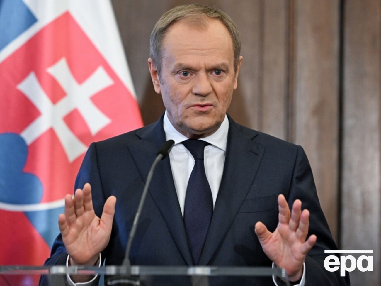 Туск: Ми сьогодні хочемо захистити наших виробників