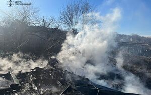 По данным полиции, оккупанты использовали авиабомбы ФАБ-500