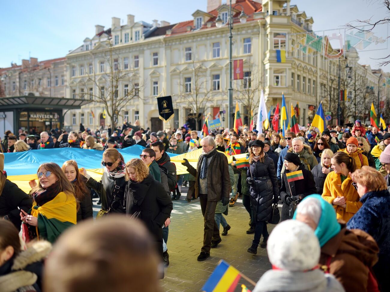 Положительное отношение к Литве выражают 91% украинцев
