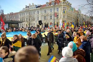Положительное отношение к Литве выражают 91% украинцев