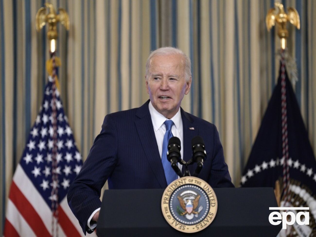 91% украинцев позитивно относятся к Байдену