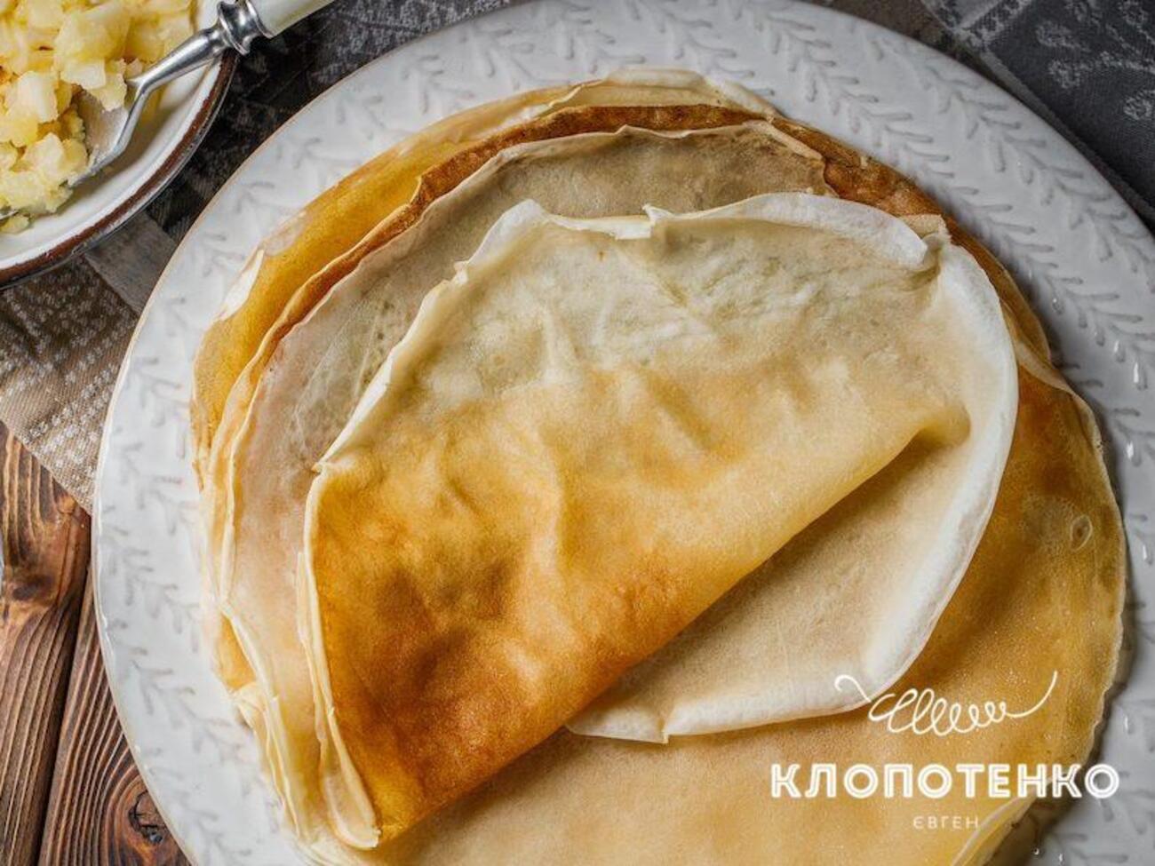 Блины готовятся очень просто