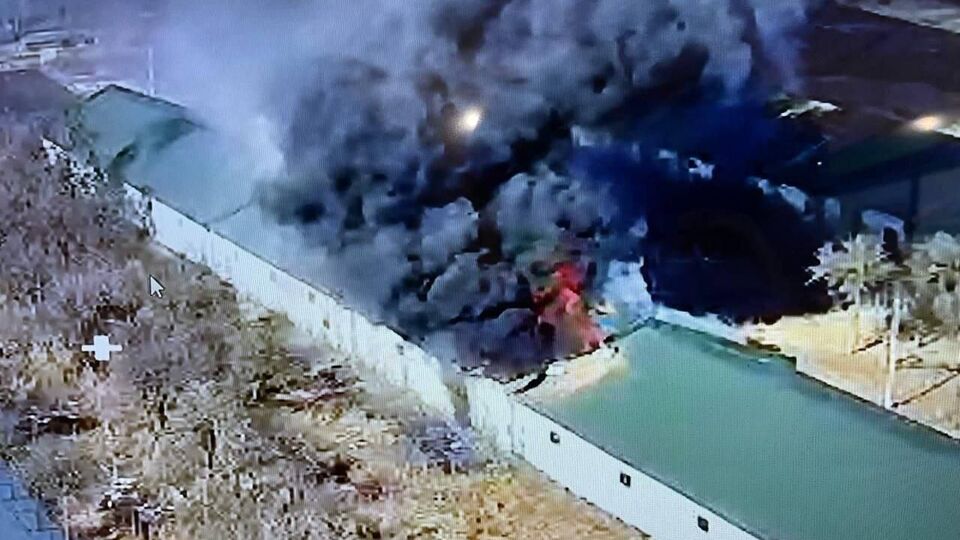 Спасателям удалось локализовать пожар