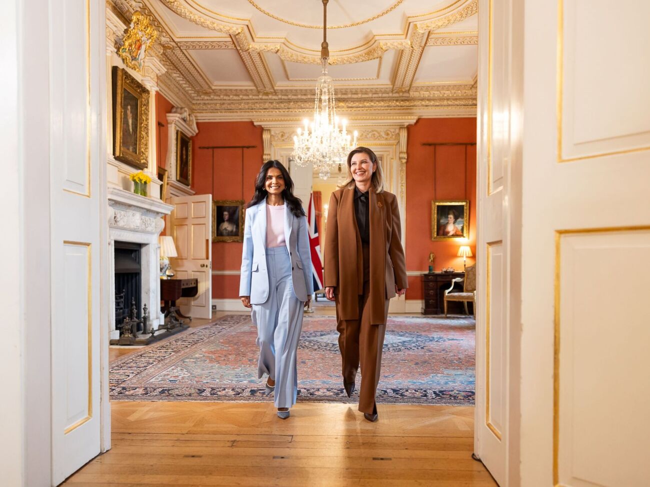 Зеленская: Рада нашей дружбе и новой встрече