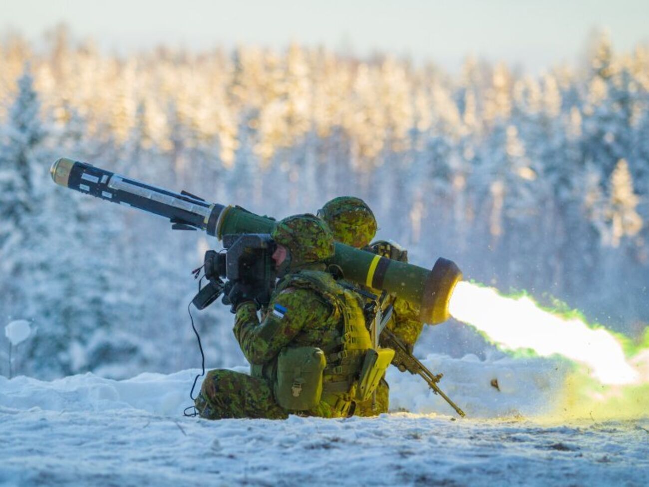 Эстония передала Украине противотанковые ракеты Javelin