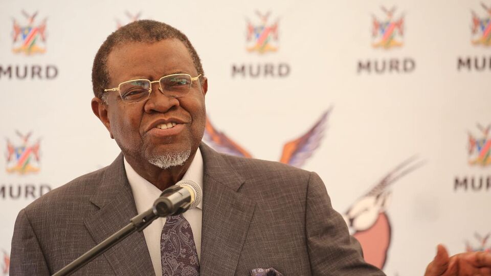 Гейнгоб стал президентом Намибии в 2015 году и находился на посту уже второй срок