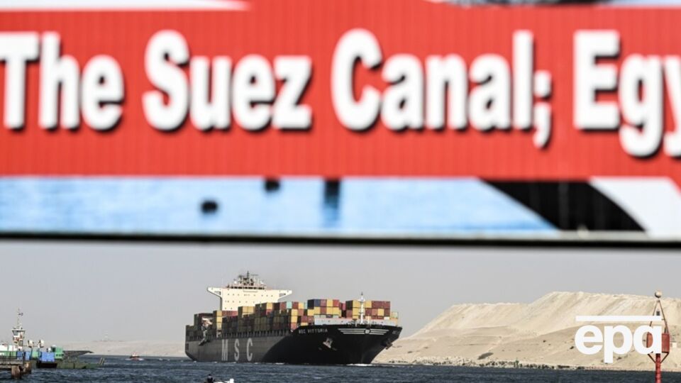 В январе доход Суэцкого канала в Египте составил около $428 млн