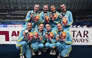 За свое выступление украинки получили 243,3167 балла