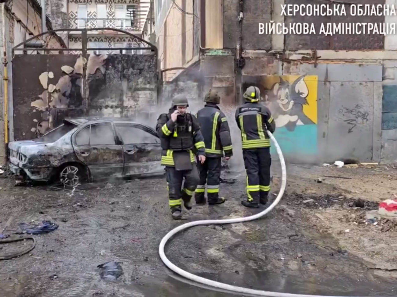 Окупанти 5 лютого обстріляли Херсон, убивши чотирьох українців