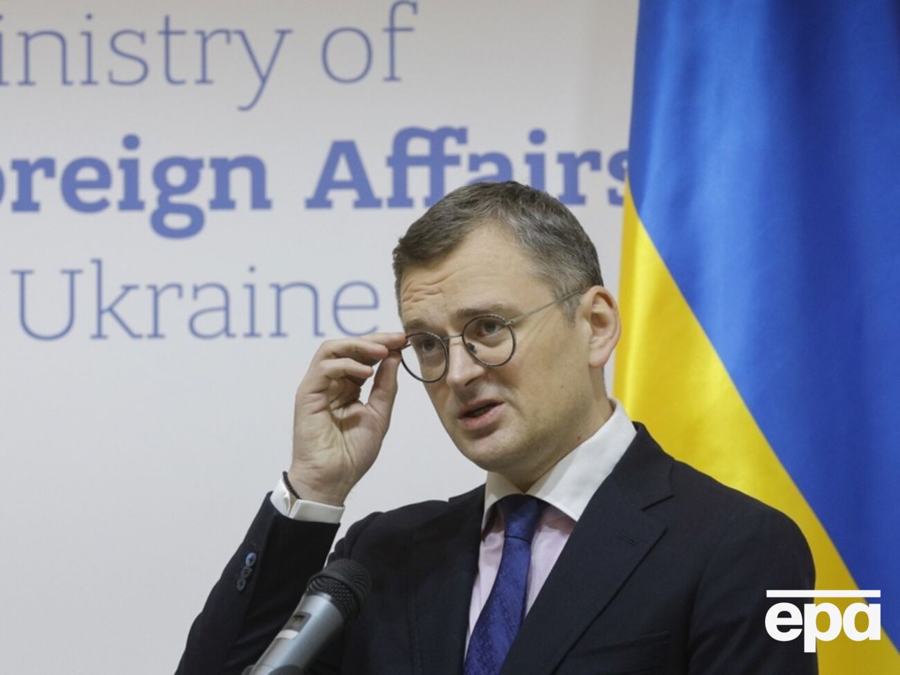 Кулеба зазначив, що бачить дві причини, за яких може покинути посаду глави МЗС України