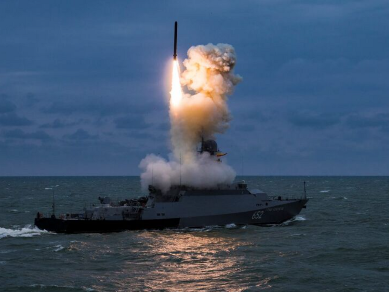 Среди выпущенных оккупантами ракет были "Калибры"