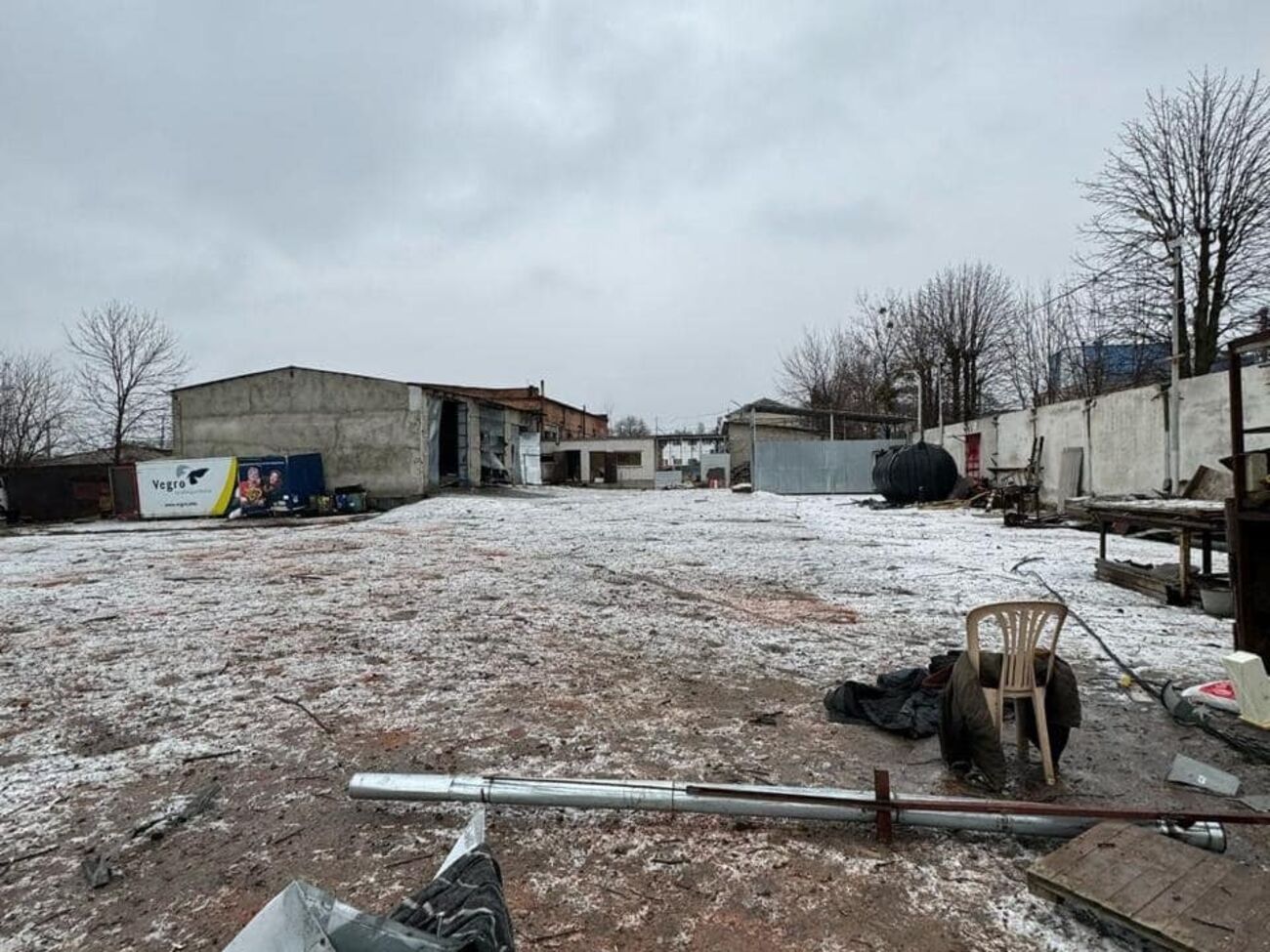 Все пять попаданий пришлись на одну территорию