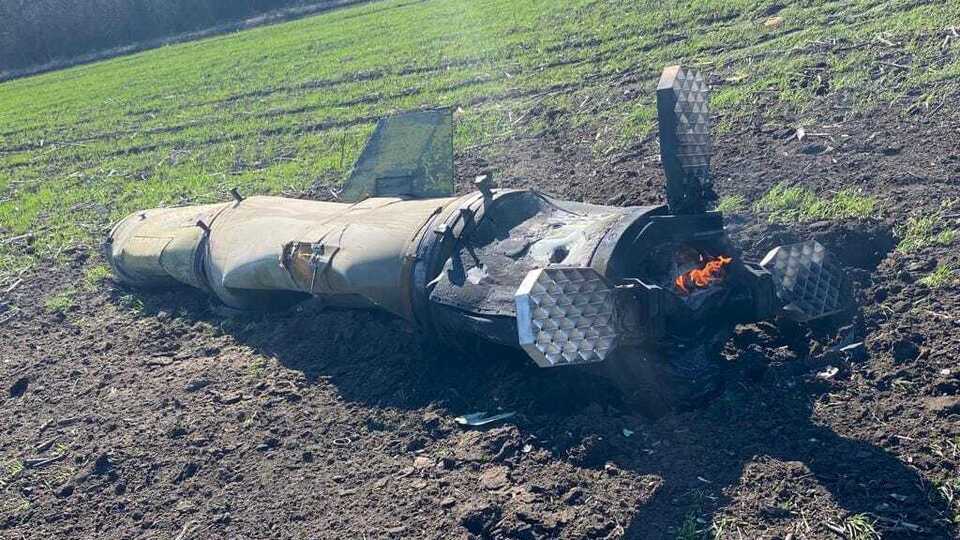 Сбитая украинской ПВО во Львовской области крылатая ракета на сдетонировала