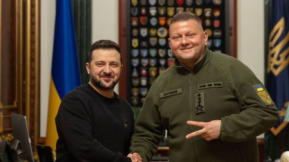 Вечером 8 февраля Зеленский и Залужный сообщили, что обсудили обновление руководства ВСУ