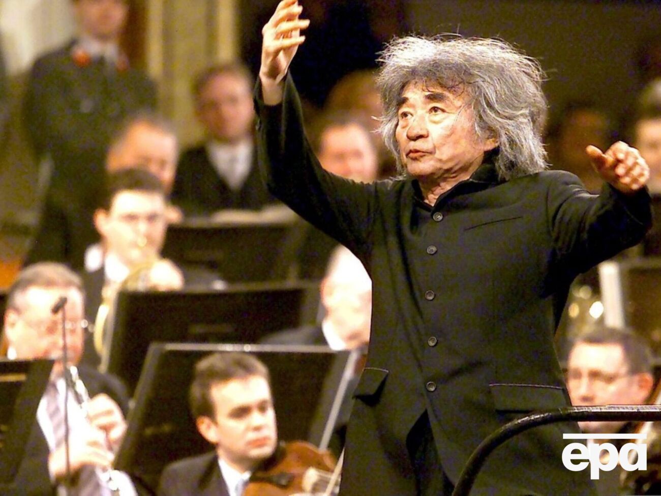 На похороні Одзави були лише близькі родичі