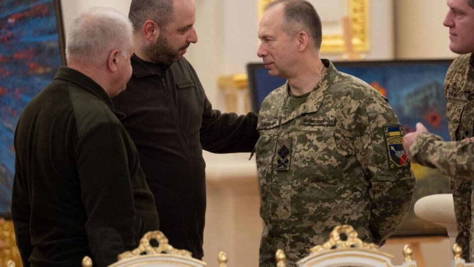 Отдельно Умеров и Сырский уделили внимание Силам беспилотных систем, отметили в Минобороны Украины