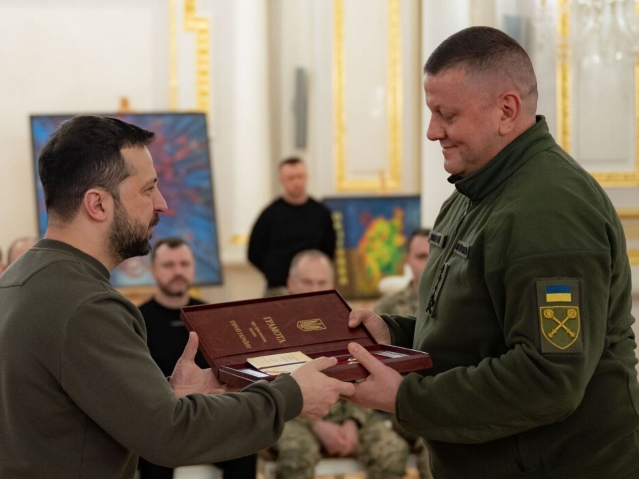 Залужний прокоментував надання йому звання Героя України