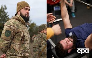 До служби у війську Леон займався стронгменом