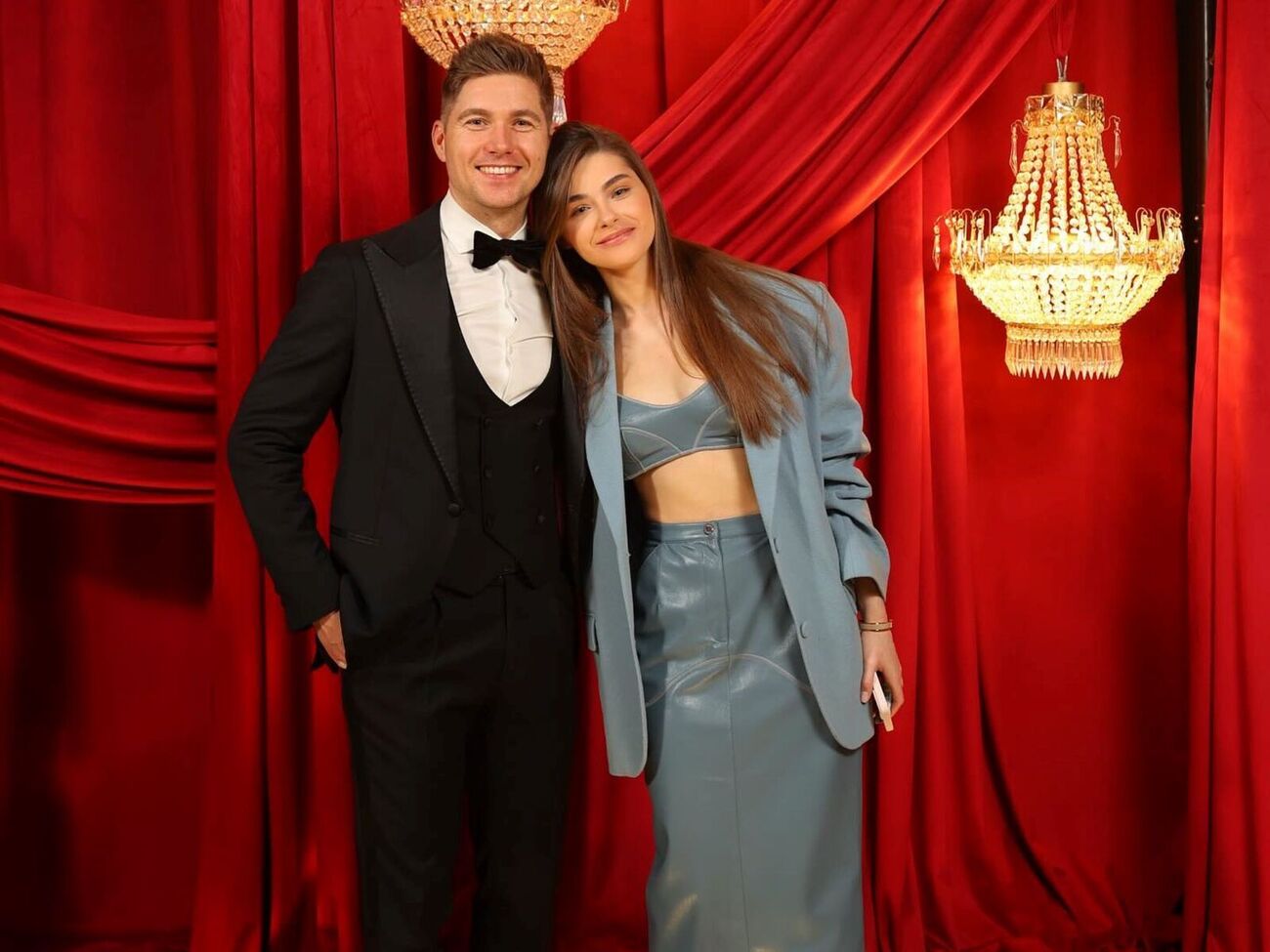 До знакомства с Полтавской Остапчук был женат дважды