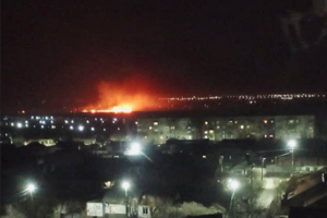 У Маріуполі після прильоту горіла база окупантів, заявив Андрющенко