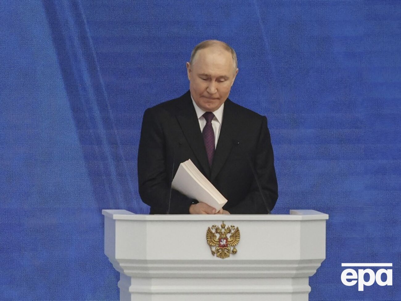 Путін у своєму посланні не сказав нічого нового й укотре намагався погрожувати світу, зазначили в ГУР