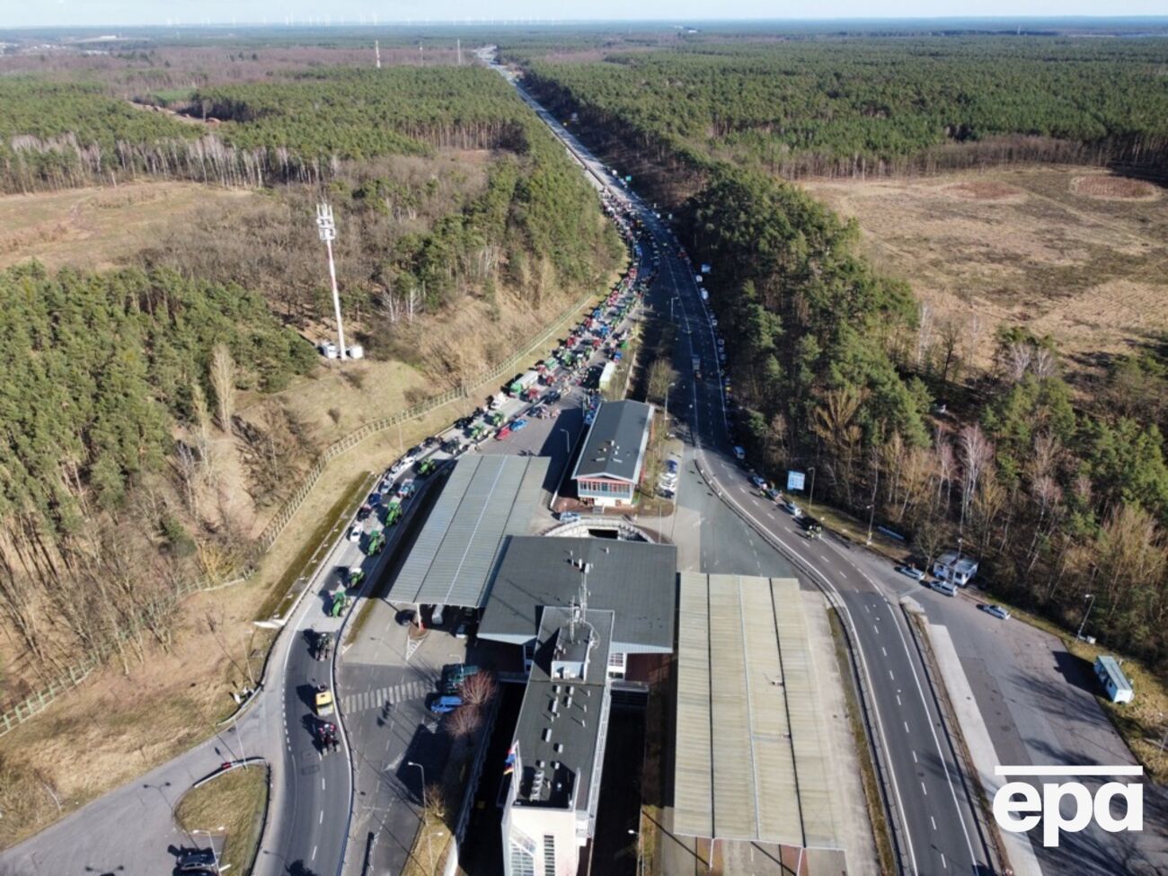 Протести поляків на кордоні з Україною тривають з осені минулого року