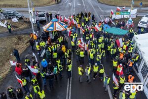 Протесты на границе Украины и Польши продолжаются с ноября