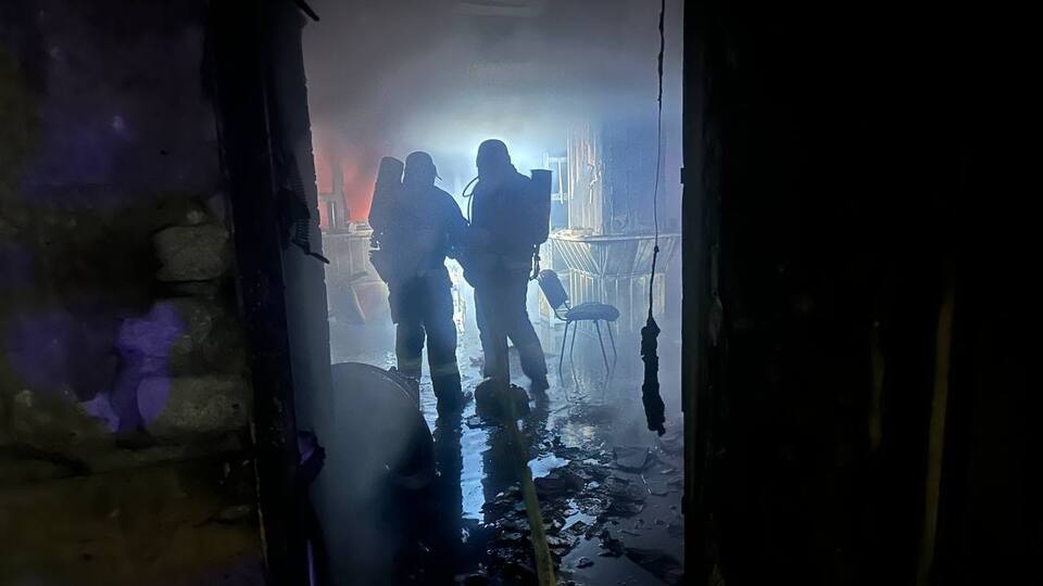 Для ліквідації пожежі залучили 73 працівників особового складу ДСНС