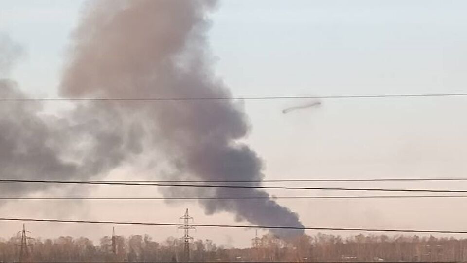 В Рязани в результате удара БПЛА загорелся нефтезавод "Роснефти"