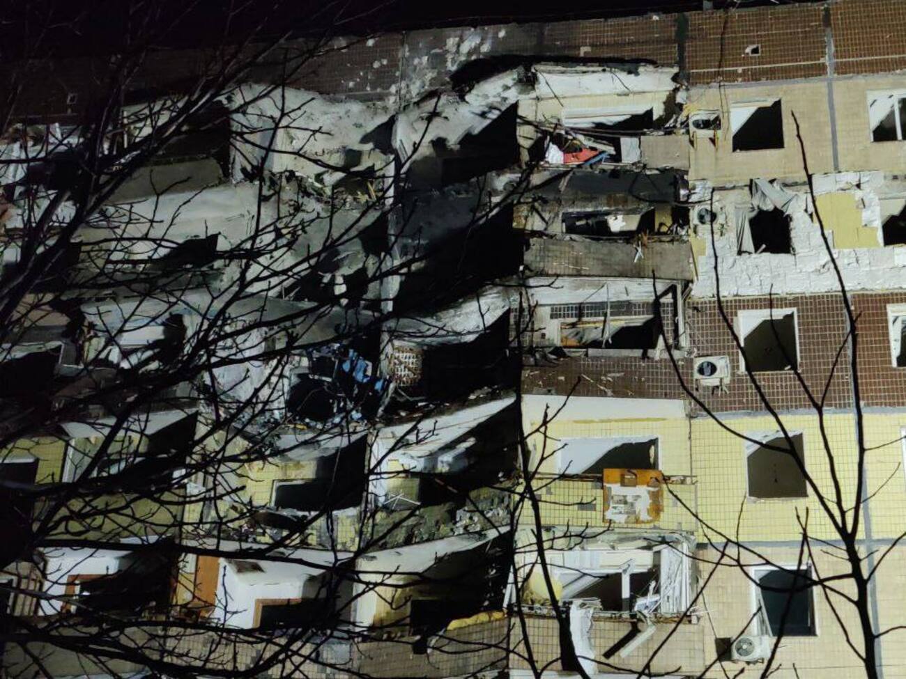 У Кривому Розі зафіксовано щонайменше три влучання ракет РФ