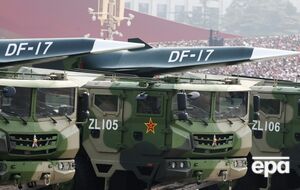 Найефективнішою гіперзвуковою ракетою КНР у Пентагоні вважають DF-17