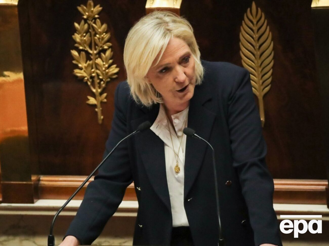 Ле Пен заявила про підтримку українців