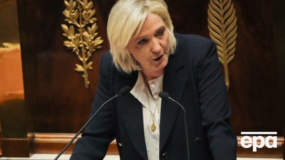 Ле Пен заявила о поддержке украинцев