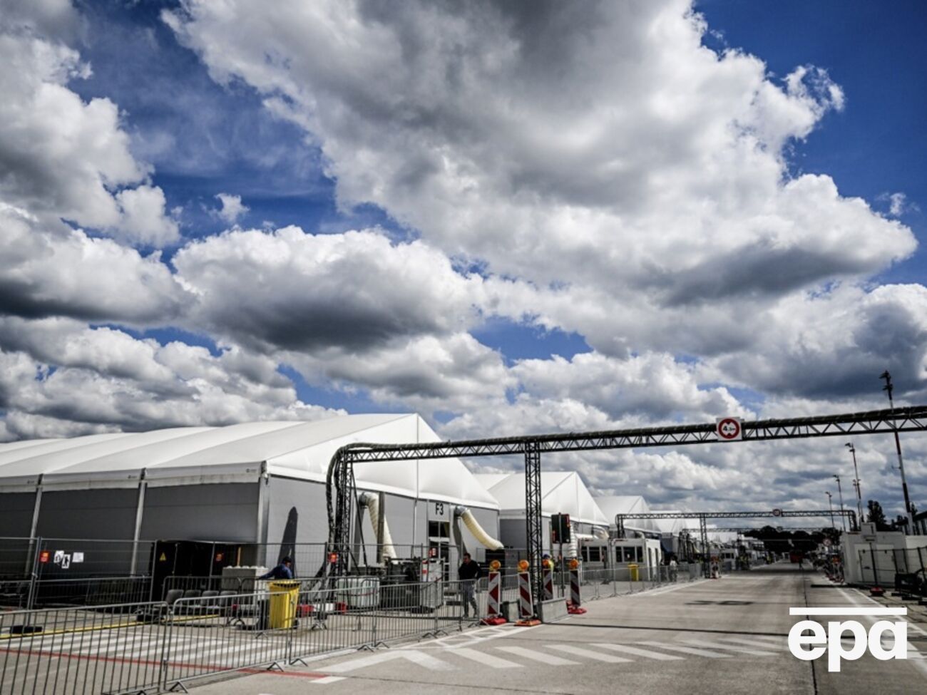 В лагере для беженцев произошел пожар