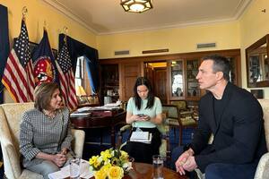 Володимир Кличко зустрівся з колишньою спікеркою Палати представників Ненсі Пелосі