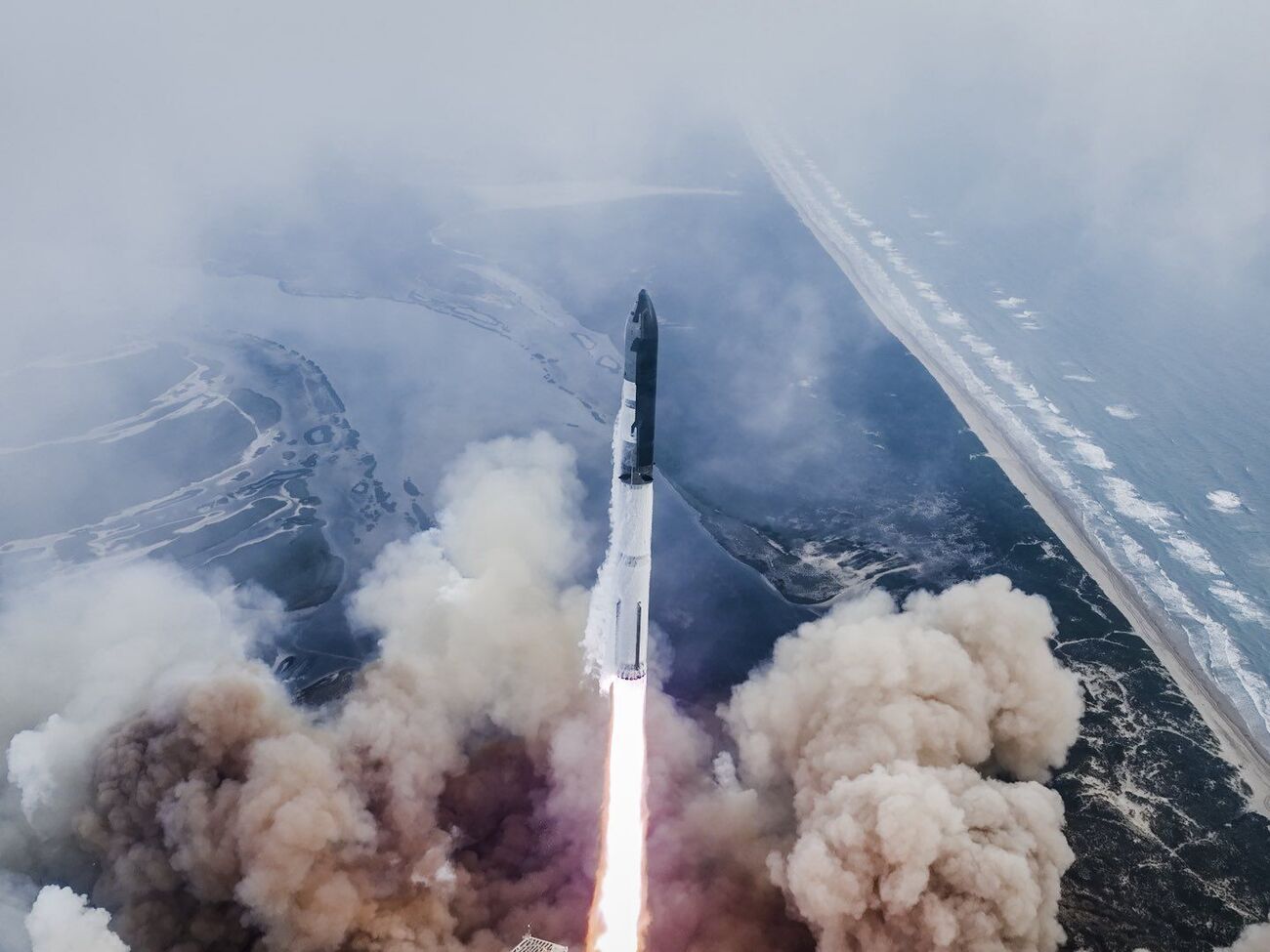 Стартовал космический аппарат из штата Техас